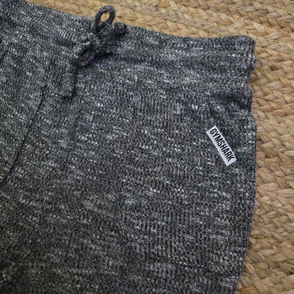 Gymshark Skinny Sweatpants Women’s Small Heathered Marl Gray High‎ Rise Pockets - Picture 4 of 5